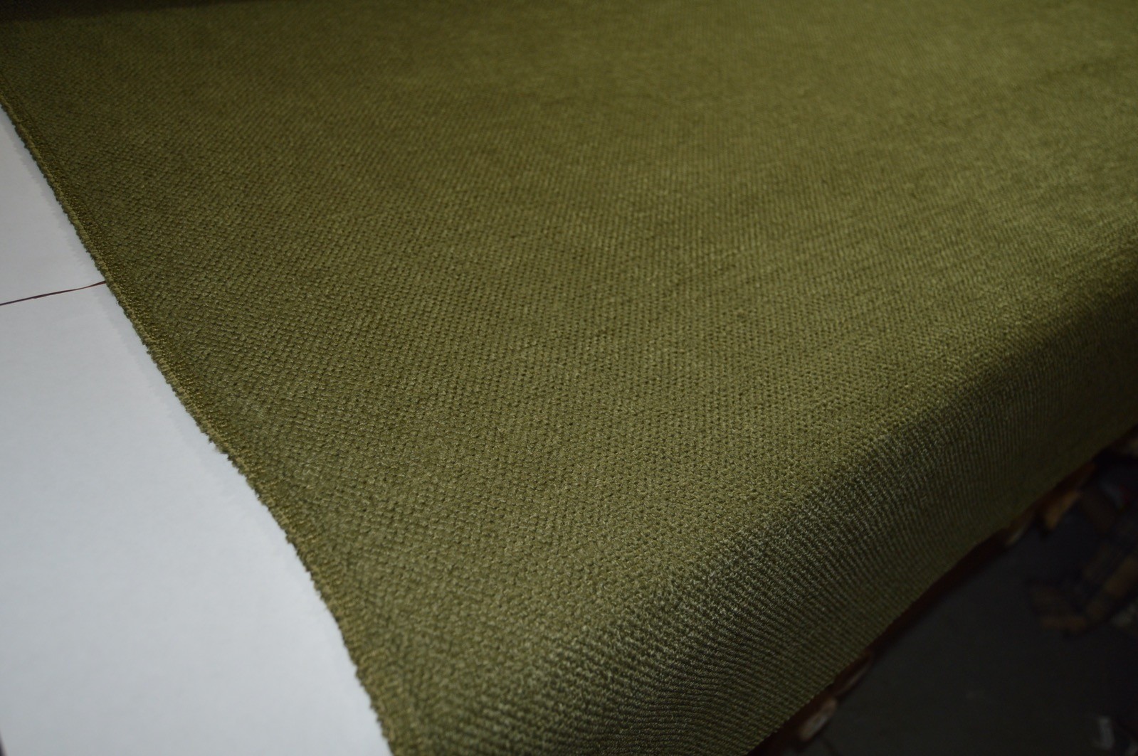 upholstery fabric green artichoke thick textured chenille robust durable - Image 3