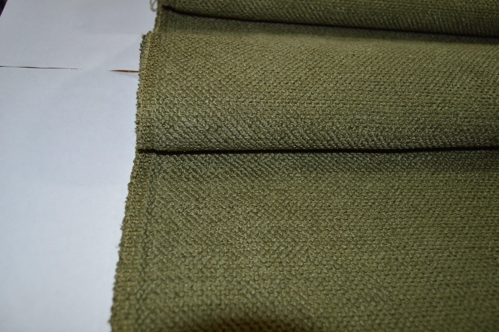 upholstery fabric green artichoke thick textured chenille robust durable - Image 5