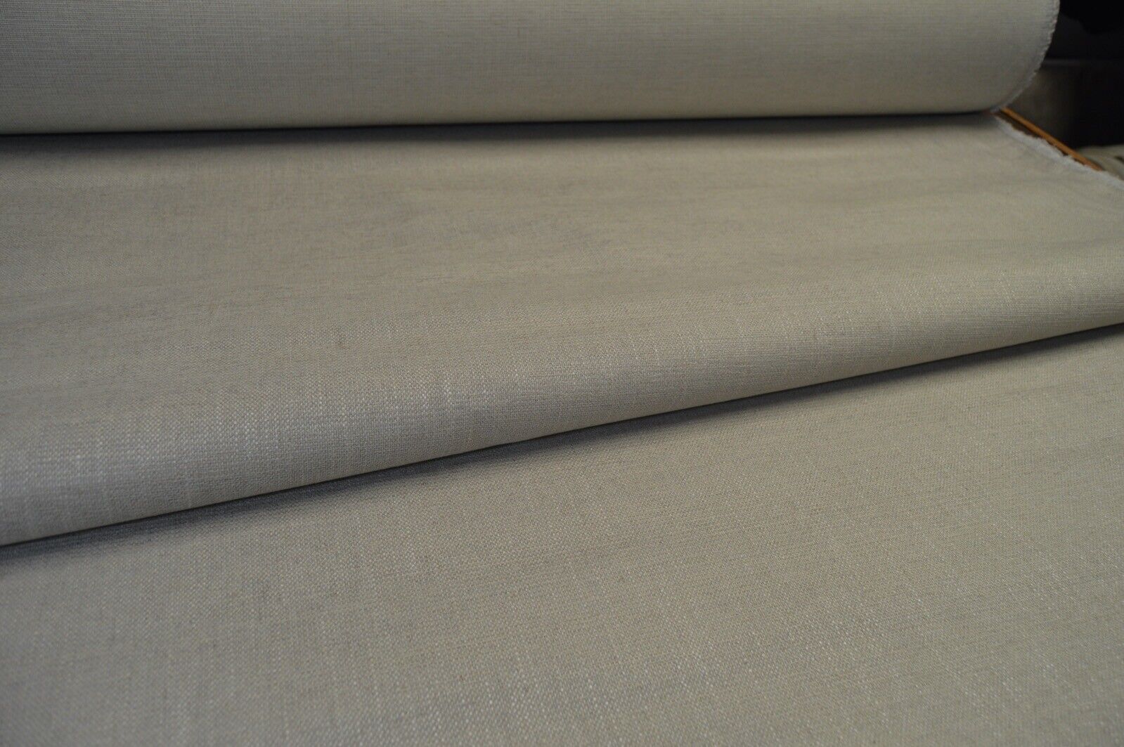 upholstery fabric natural linen look style weave design robust - Image 3
