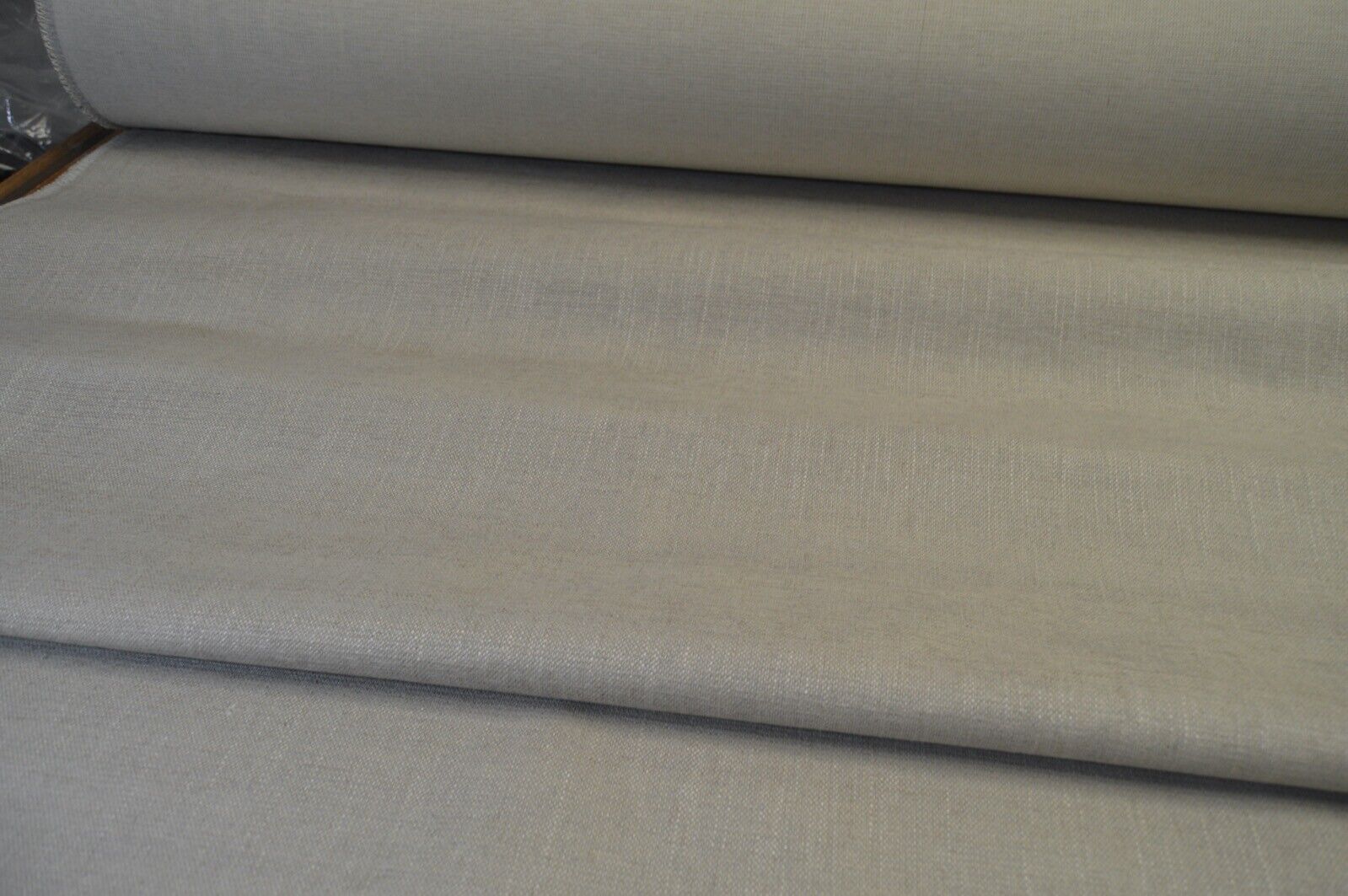 upholstery fabric natural linen look style weave design robust