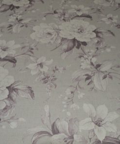 designer fabric linen art of the loom new England floral linen CLEARANCE