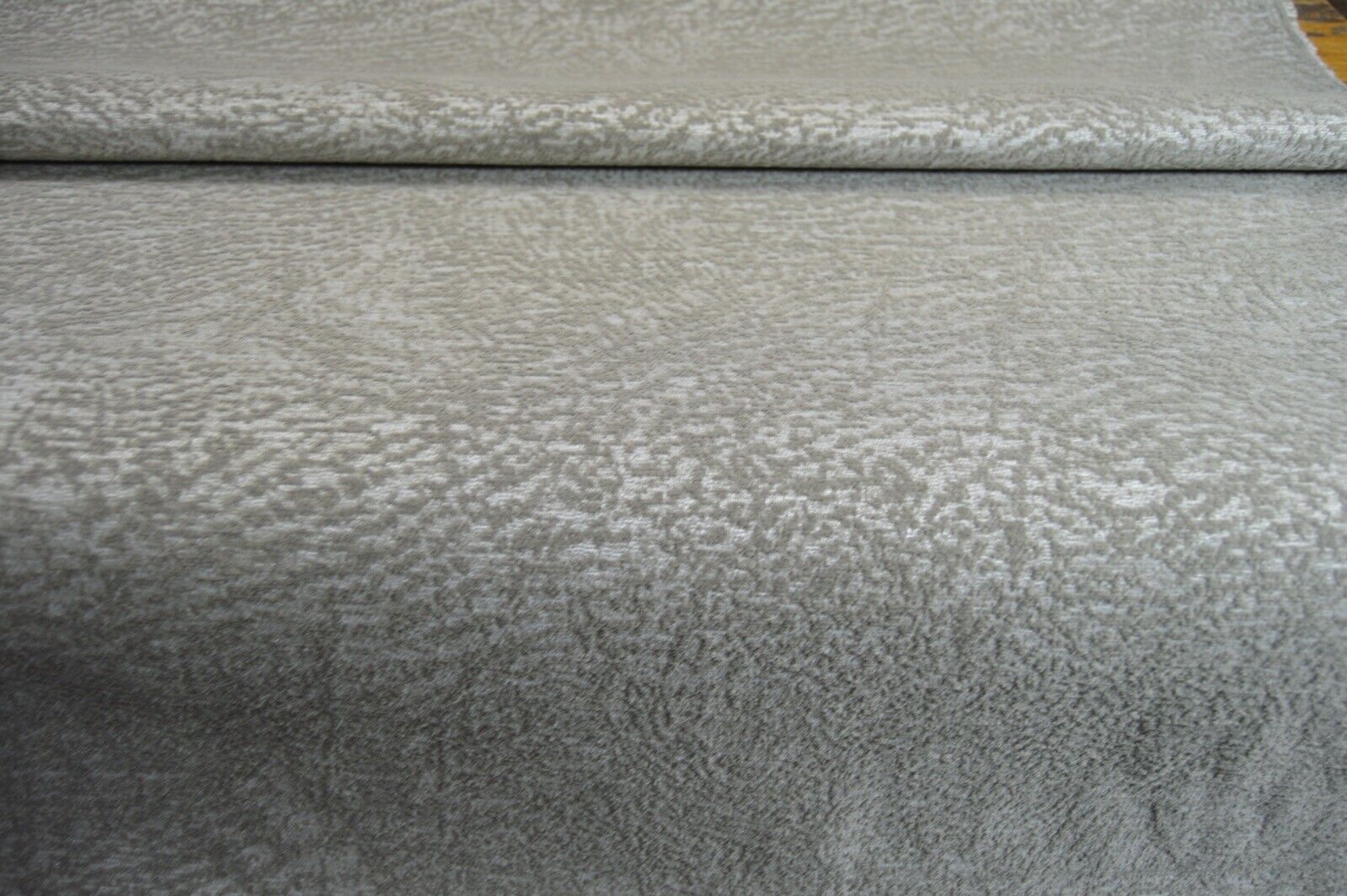upholstery fabric beige min k pale textured chenille robust durable - Image 6