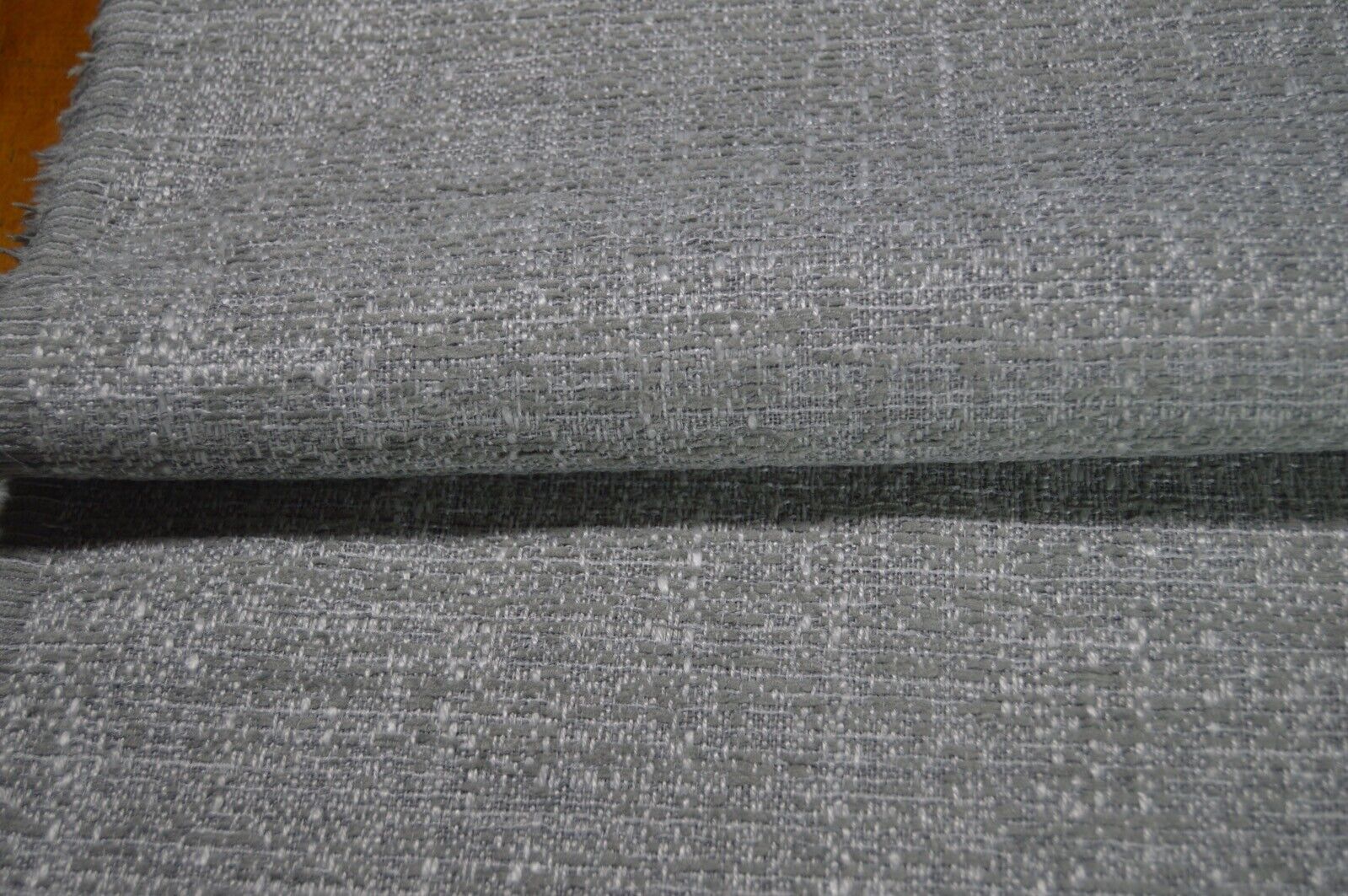 upholstery fabric silver cream basket weave robust durable chenille