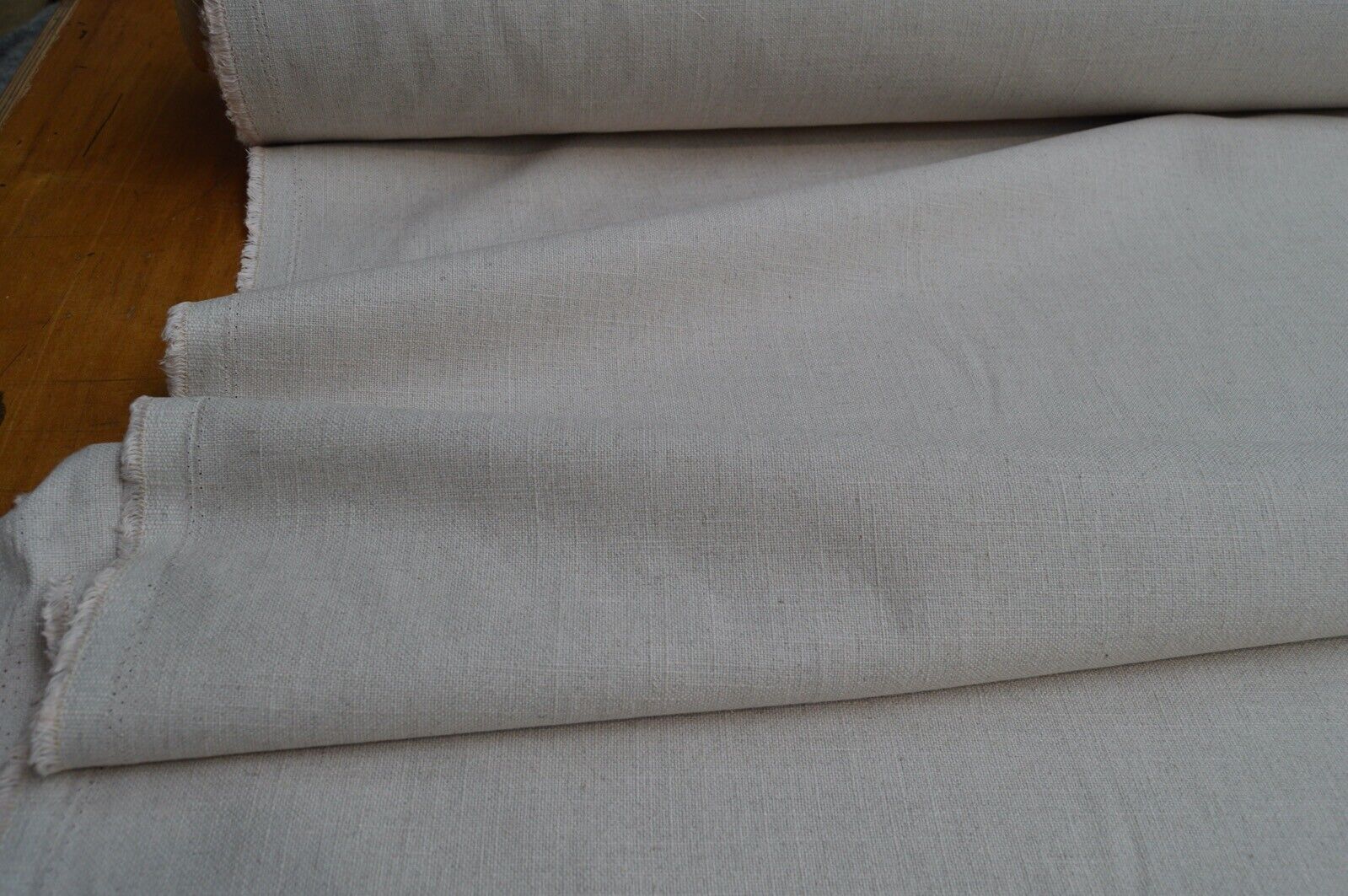 fabric plain natural linen non fire retardant craft curtain upholstery