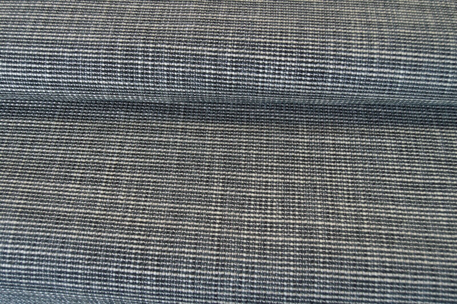 fabric upholstery charcoal beige textured weave material robust thick durable - Image 11