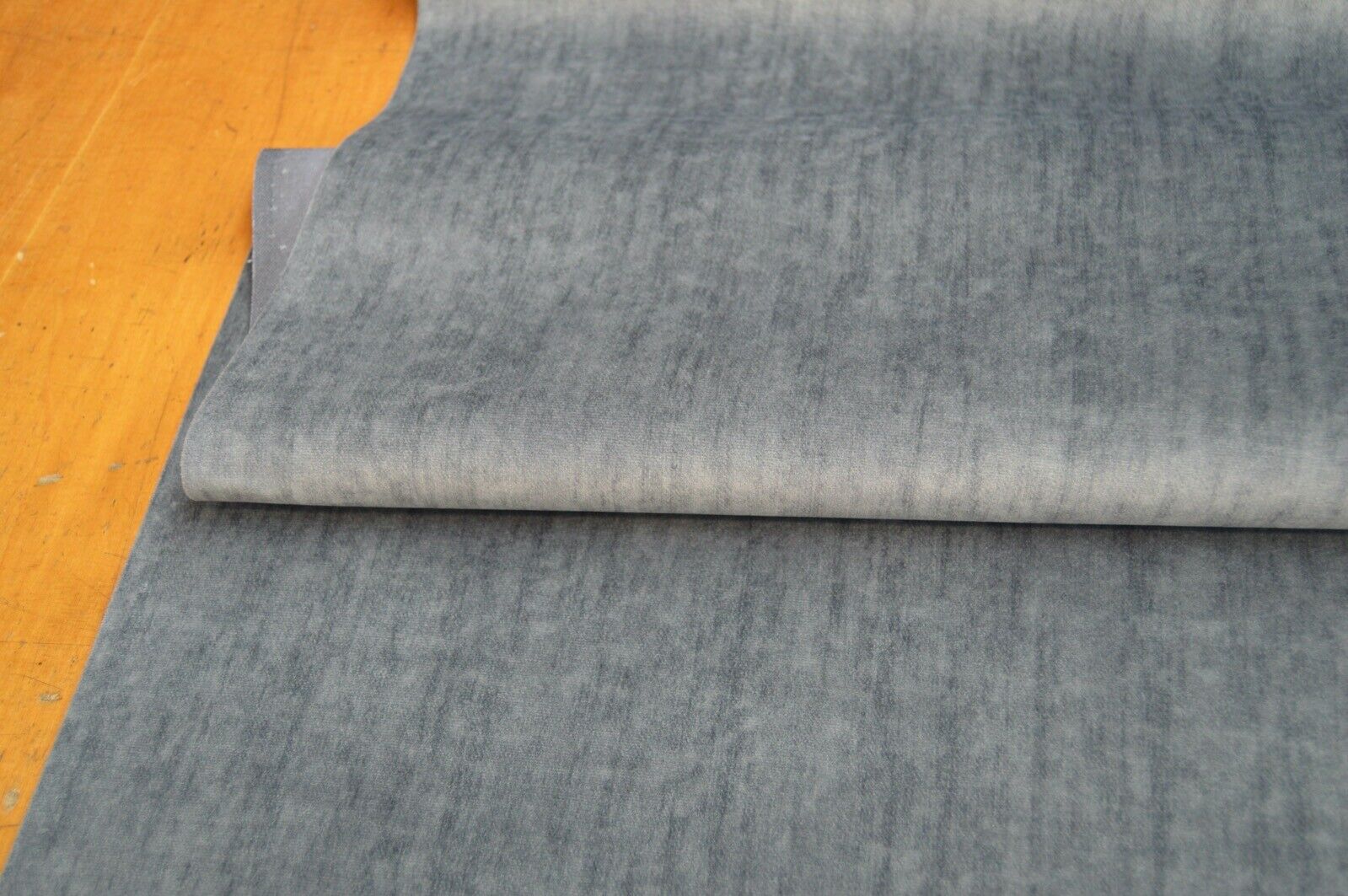upholstery fabric velvet grain effect design grey charcoal shades robust durable - Image 4