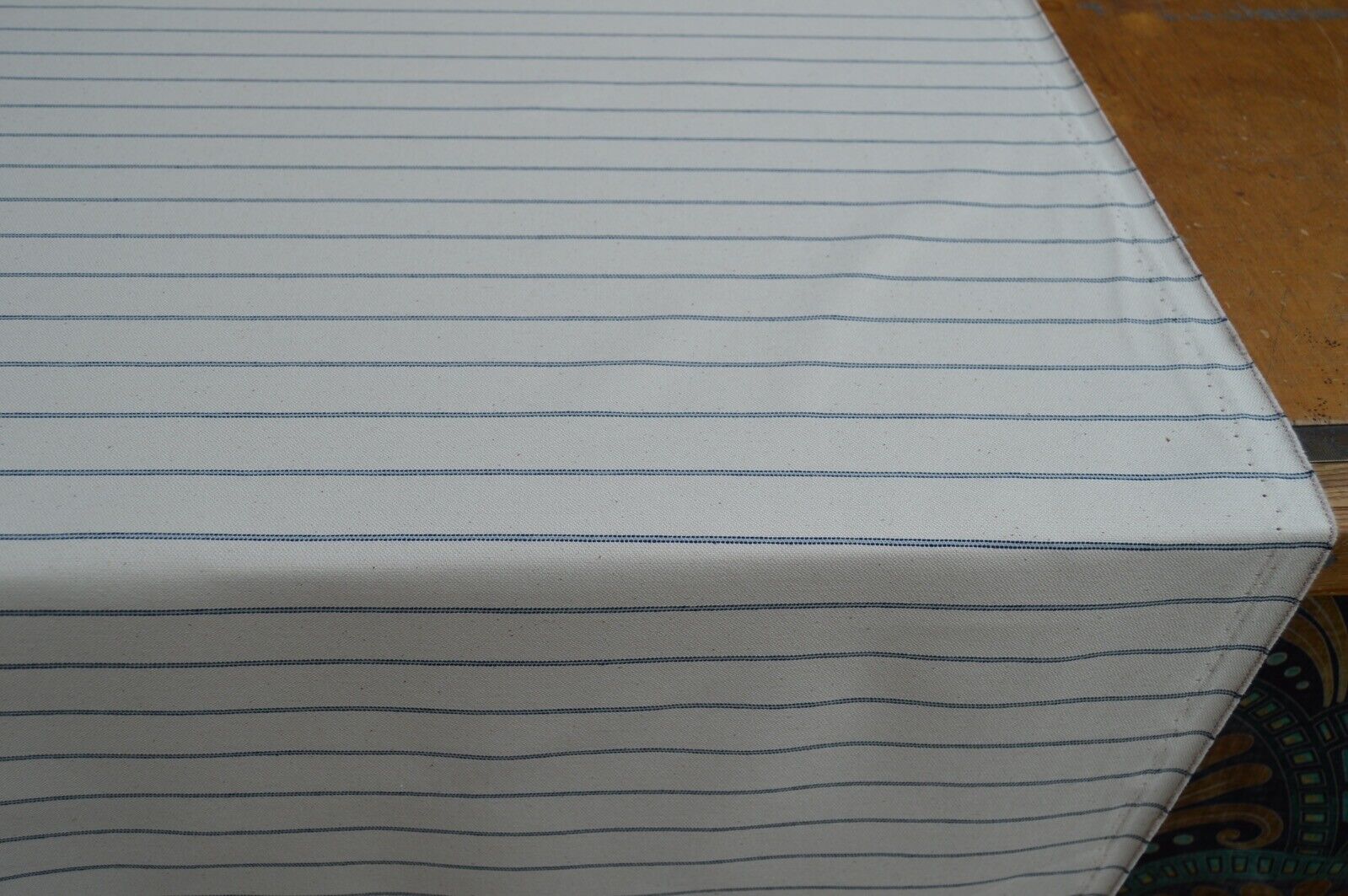 upholstery fabric wovern art Burnham stripe linen cotton style fabric - Image 4