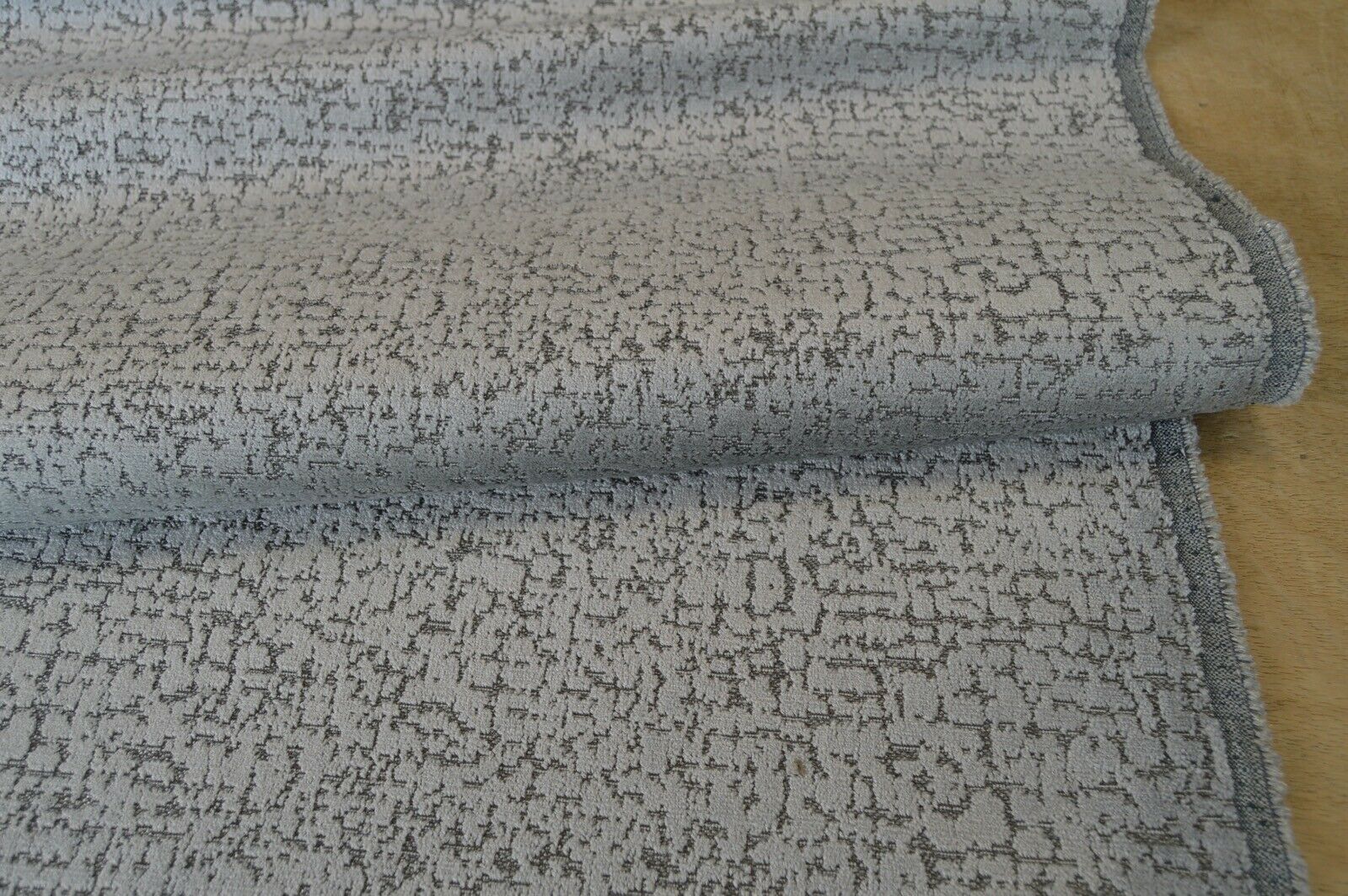 fabric upholstery silver textured glitz chenille robust durable - Image 7