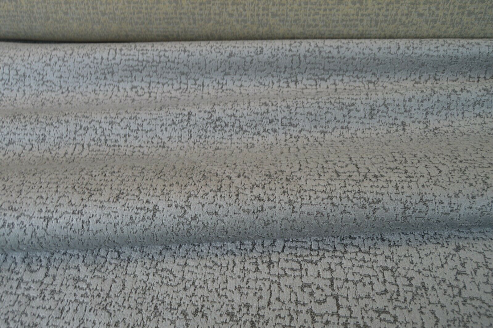 fabric upholstery silver textured glitz chenille robust durable - Image 8