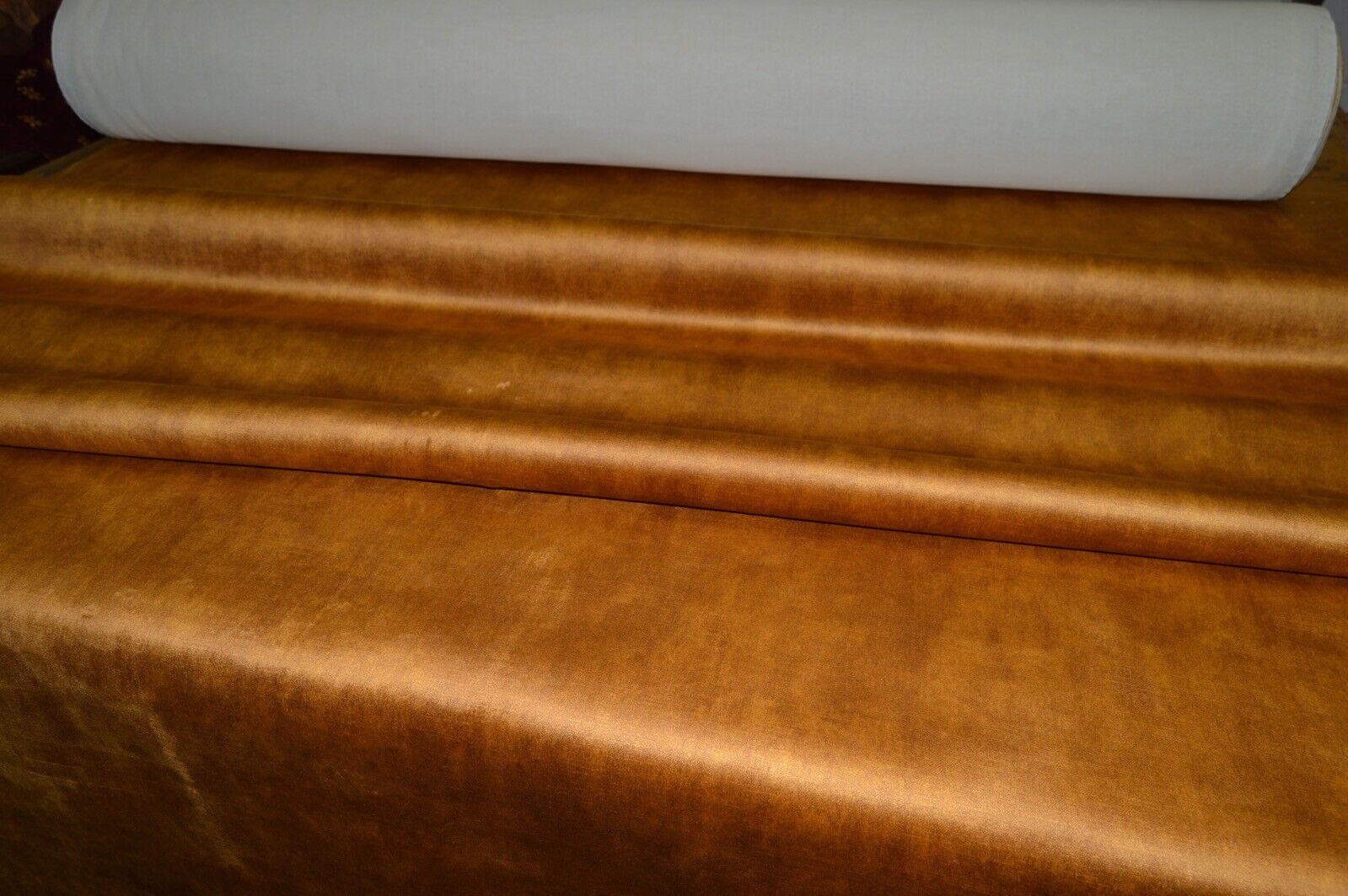 tumeric velvet upholstery fabric robust durable ideal for sofa fabric - Image 4