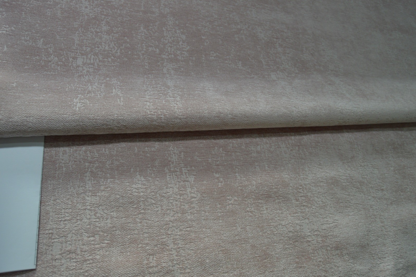 upholstery fabric baby pink textured chenille robust - Image 4