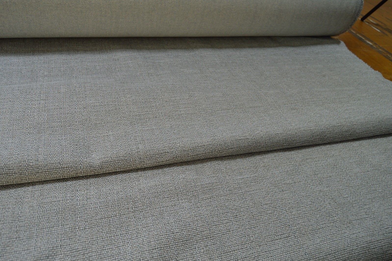 upholstery fabric oatmeal Elite chenille weave robust durable - Image 3