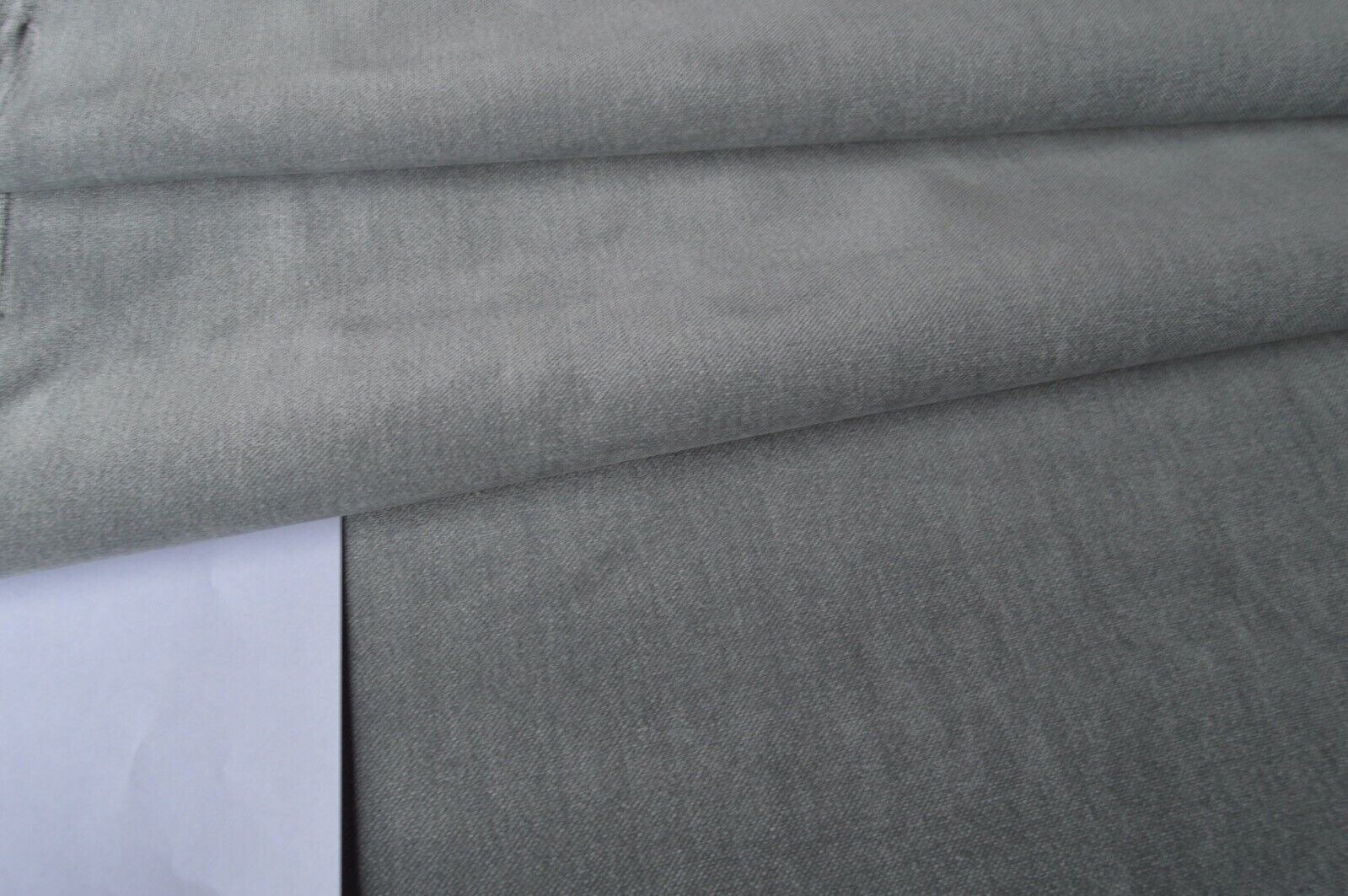 upholstery fabric pale silver super soft feel velvety chenille robust - Image 7
