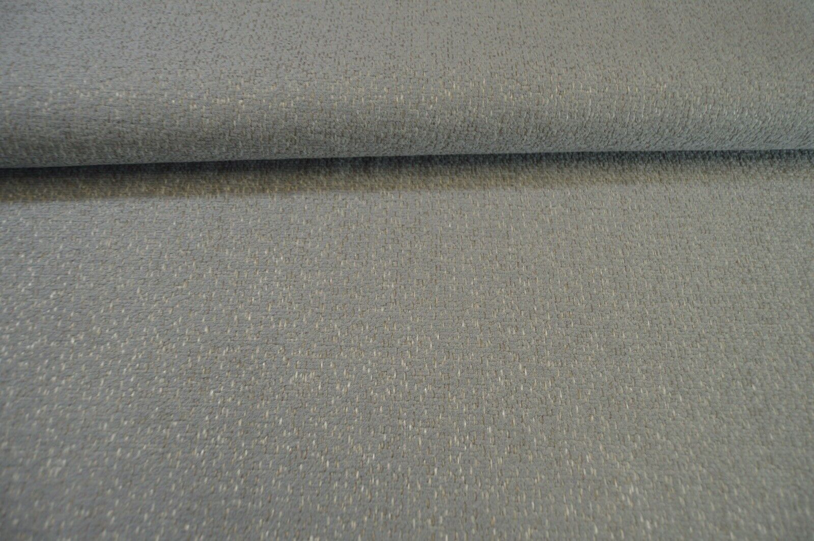 upholstery fabric PALE silver metallic fleck AQUA CLEAN COATED soft chenille - Image 3