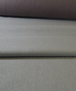 upholstery fabric PALE silver metallic fleck AQUA CLEAN COATED soft chenille