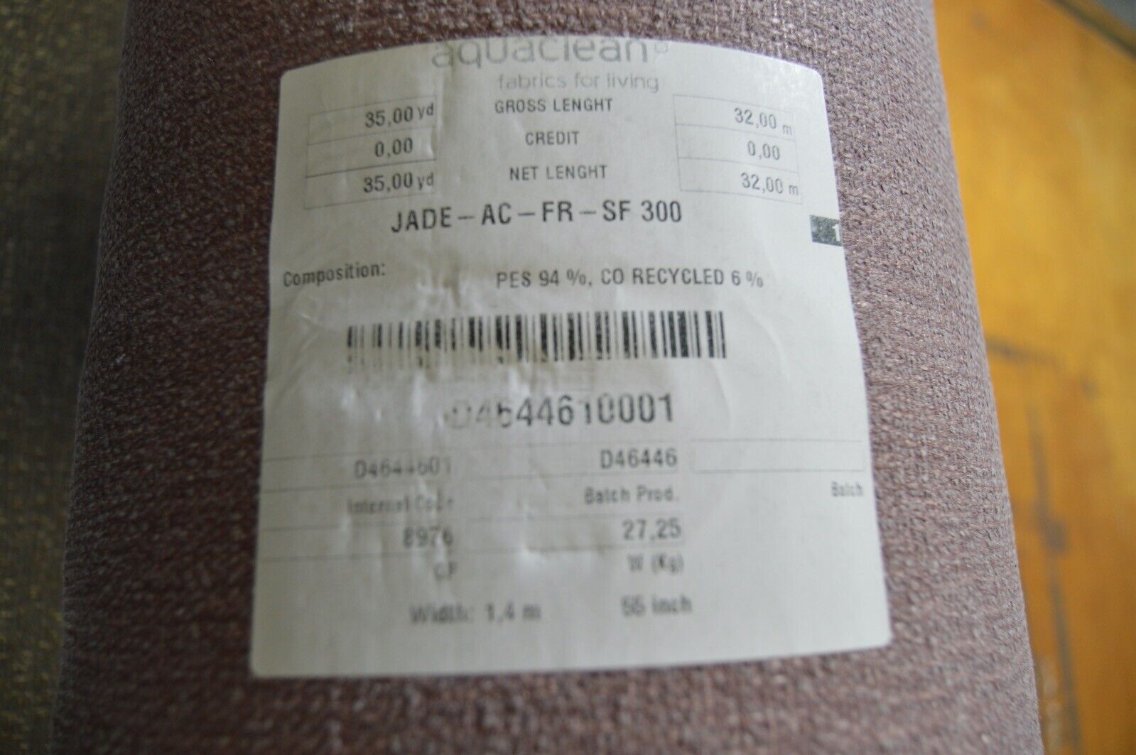 upholstery fabric PALE silver metallic fleck AQUA CLEAN COATED soft chenille - Image 7