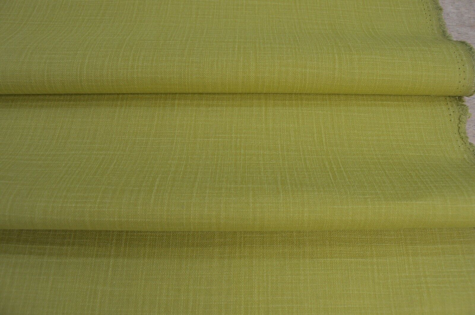Designer fabric 100% cotton brushed ART OF THE LOOM Downham GREEN CITRUS - Image 4