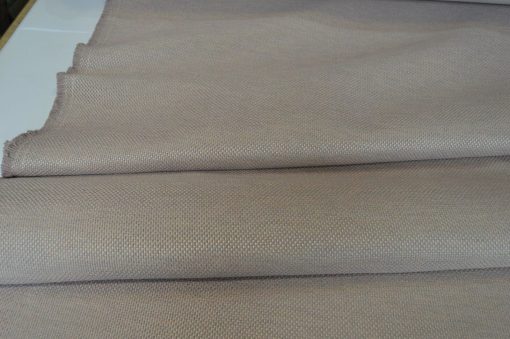 lilac silver fleck weave upholstery fabric weave robust durable - Image 4