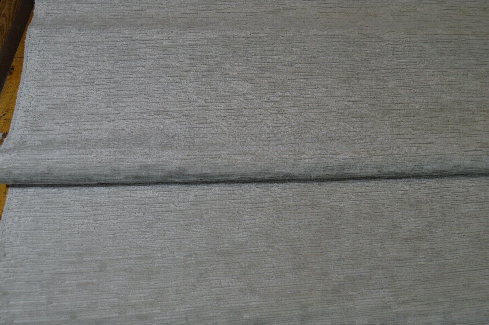 upholstery fabric cream textured chenille robust durable - Image 6