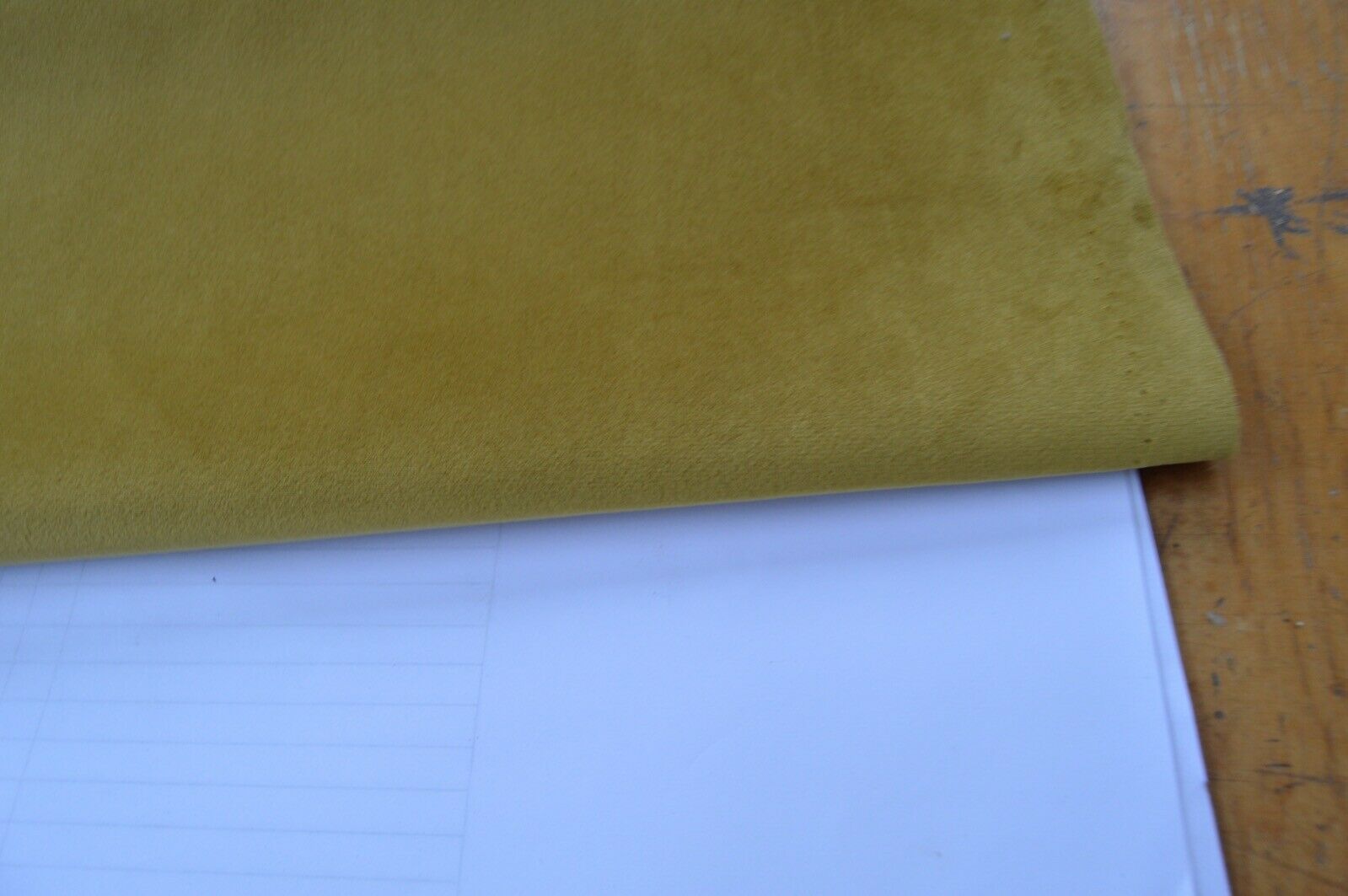 velvet upholstery fabric gold mustard velvet robust - Image 5