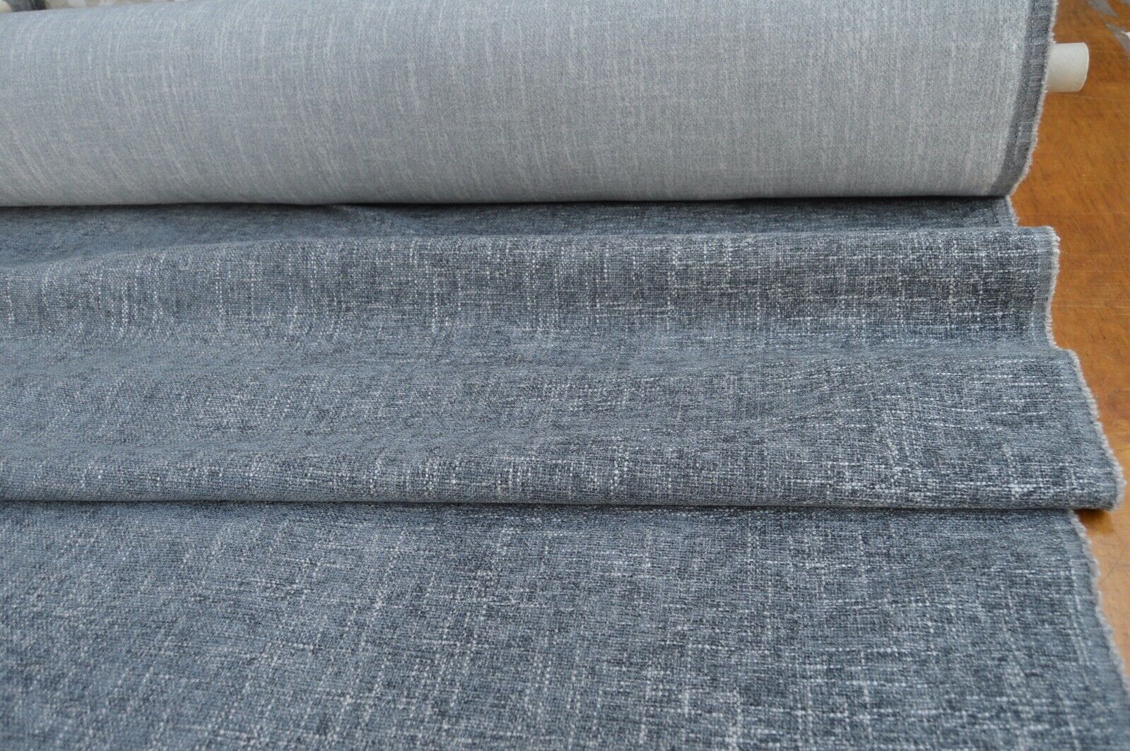 upholstery fabric grey shades chenille designer WARWICK fabric robust