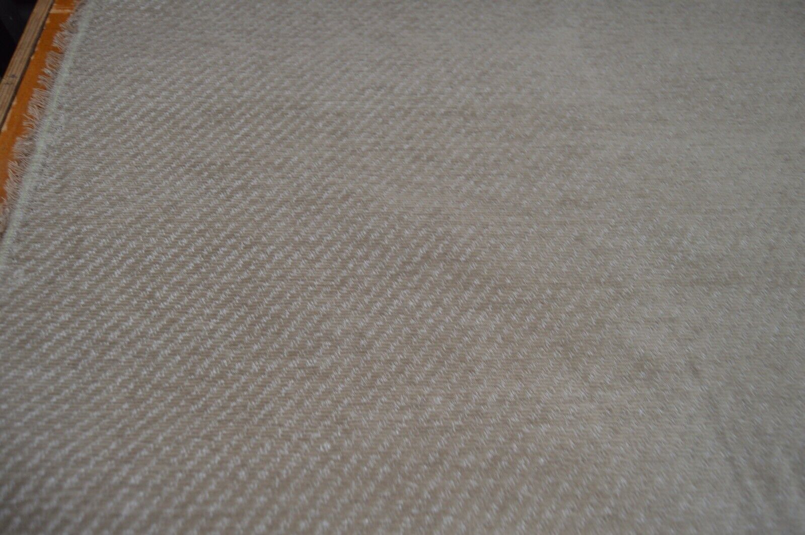 upholstery fabric natural beige textured chenille robust durable - Image 5