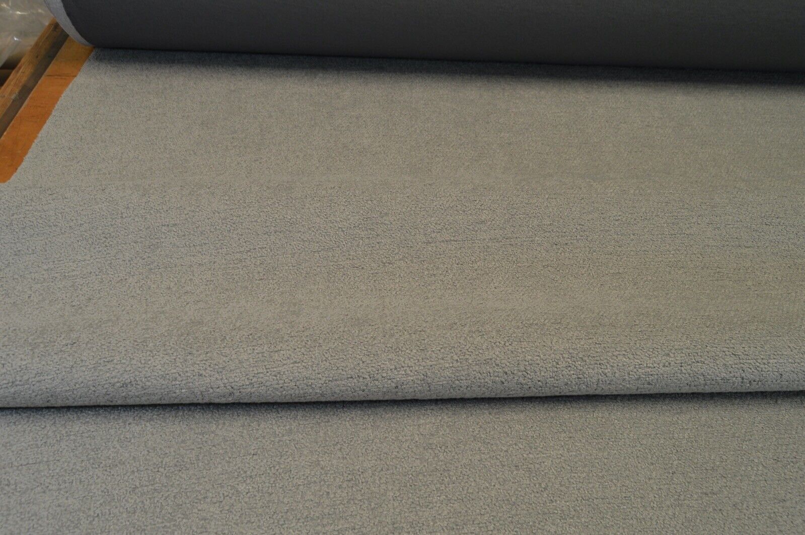 upholstery fabric silver boucle style soft feel textured chenille robust - Image 3