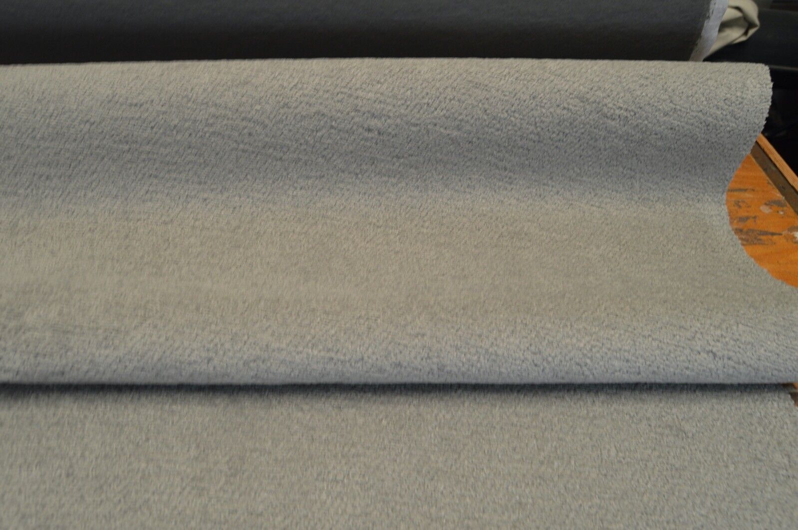 upholstery fabric silver boucle style soft feel textured chenille robust