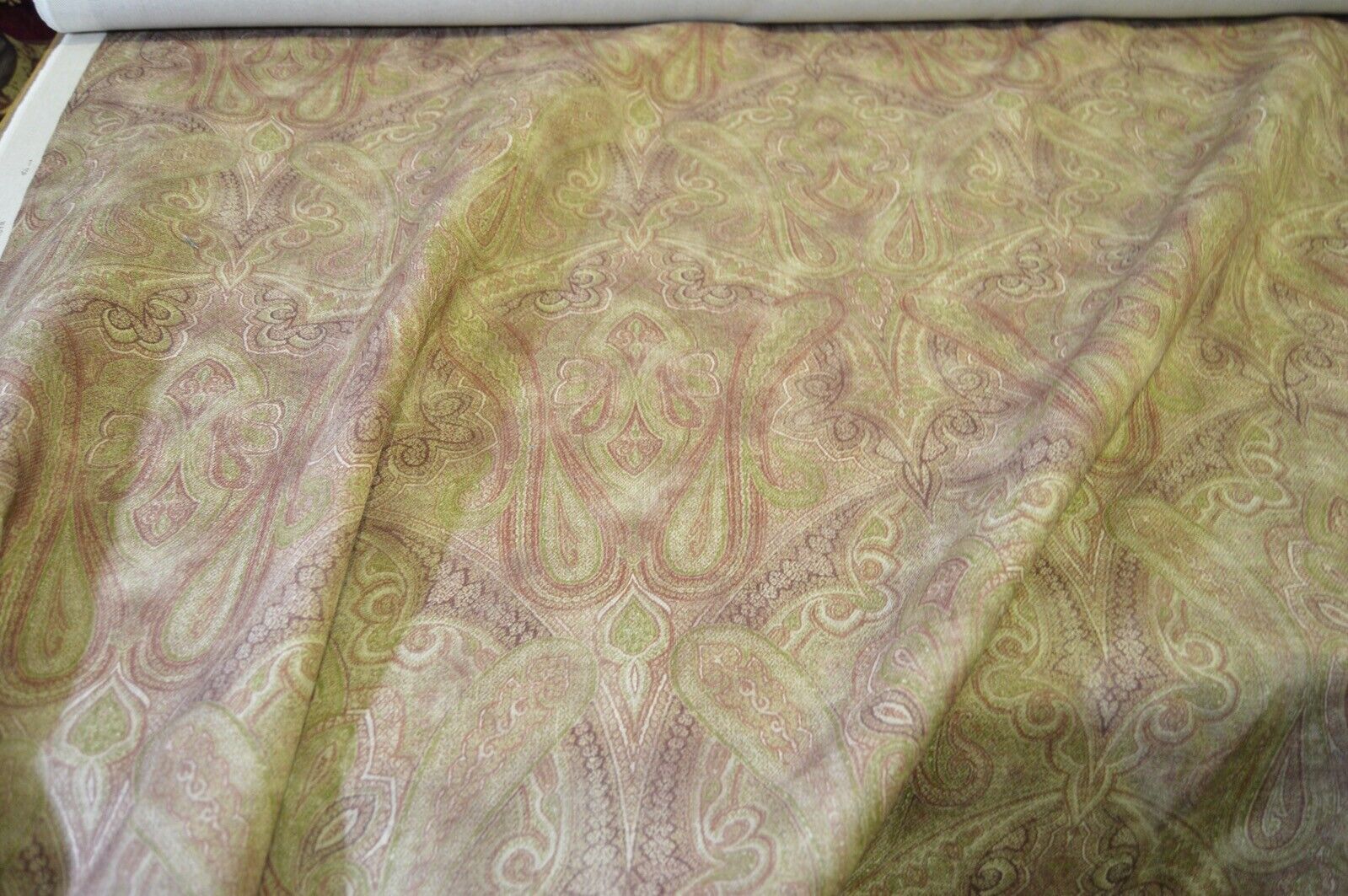 Warwick Rousham in colour Antique cotton linen blend deisgner fabric 9 METRES - Image 7