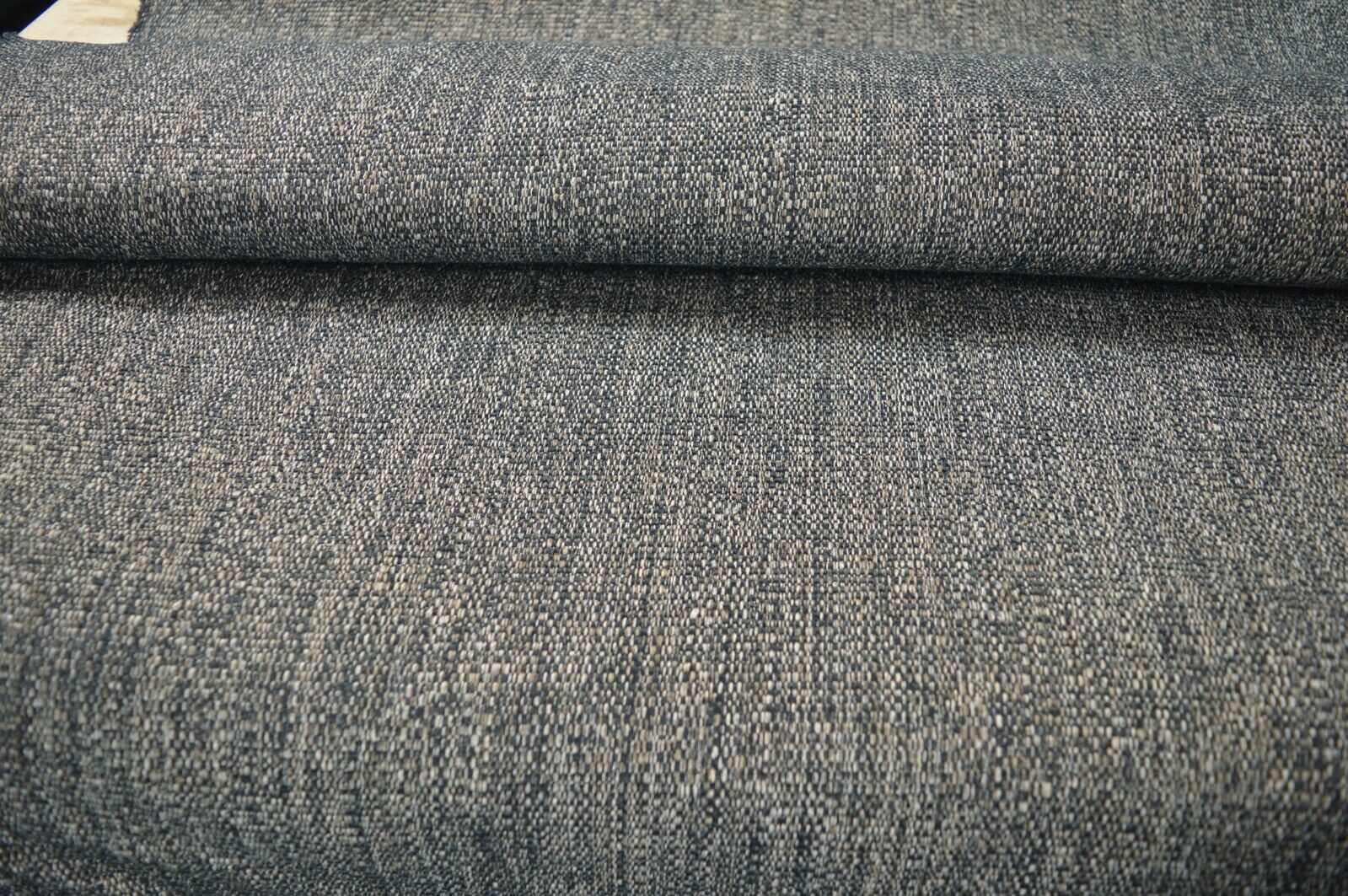 brown black fleck upholstery fabric weave robust ideal sofa fabric ...