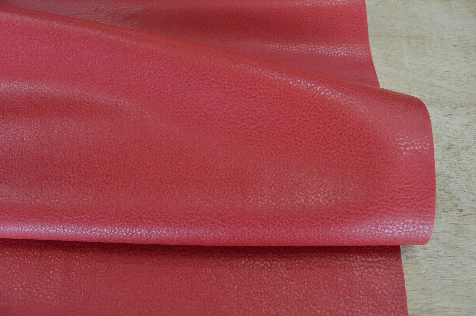 fabric upholstery vinyl red leather look leatherette durable thick MOBUS - Image 5