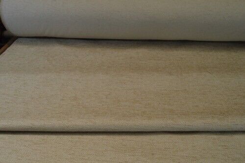 upholstery fabric beige chenille robust durable - Image 4