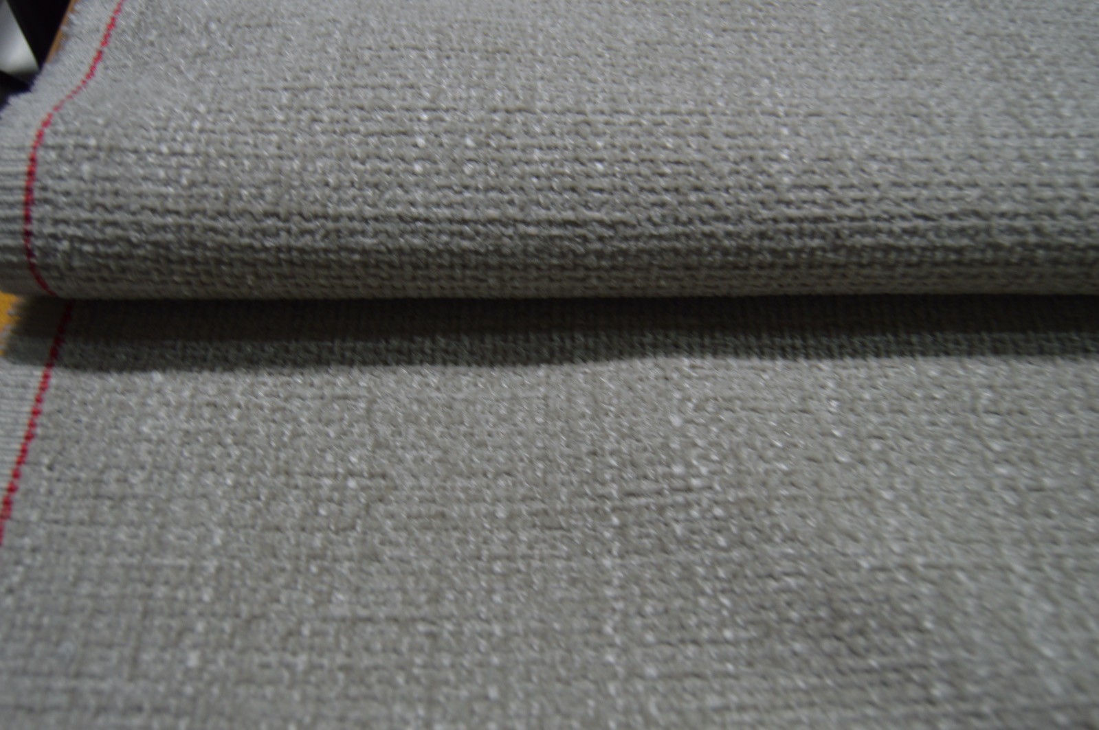 upholstery fabric oatmeal biscuit basket weave robust durable - Image 3