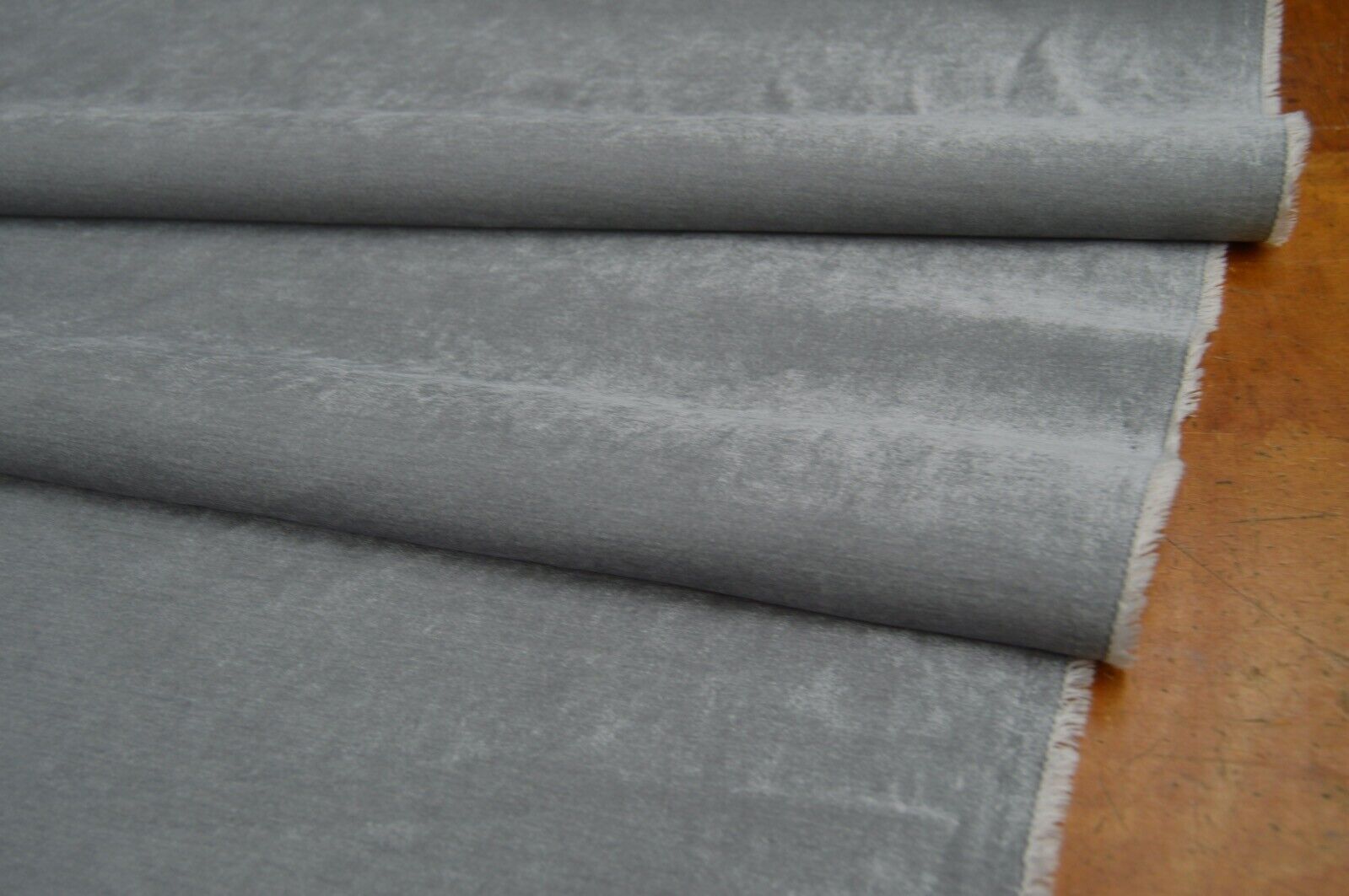 upholstery fabric silver velvet chenille super soft material robust material - Image 4