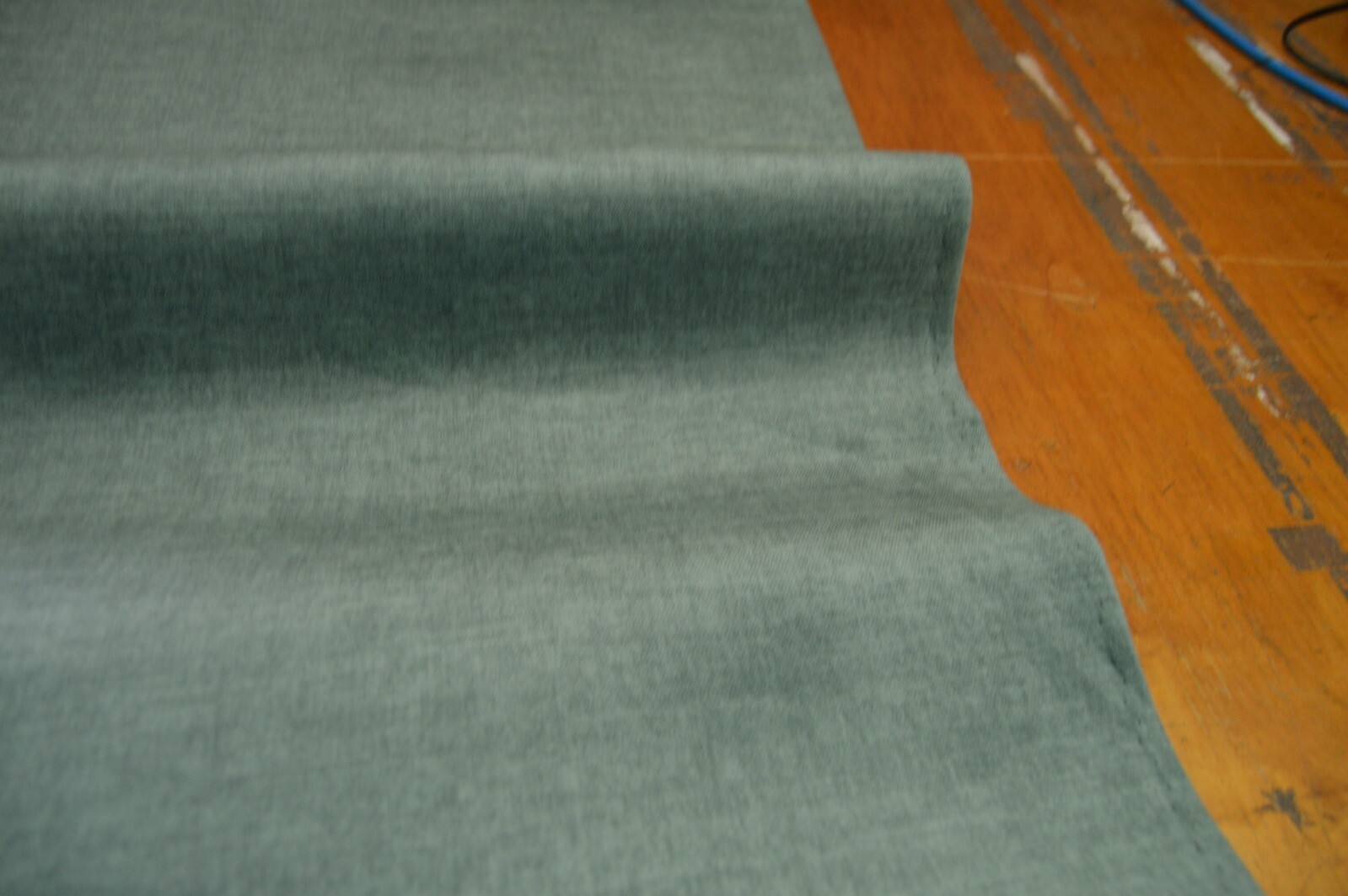 velvet upholstery fabric teal romance soft velvet robust durable - Image 4
